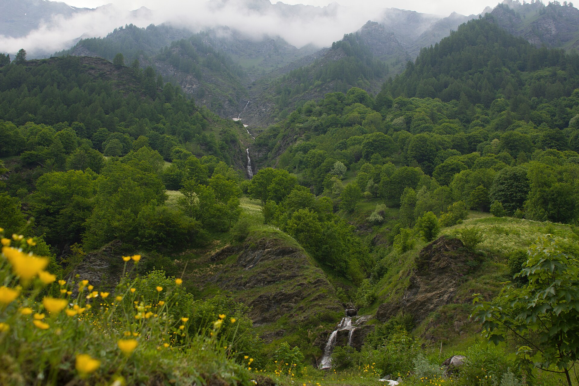La Val Germanasca, Piemonte